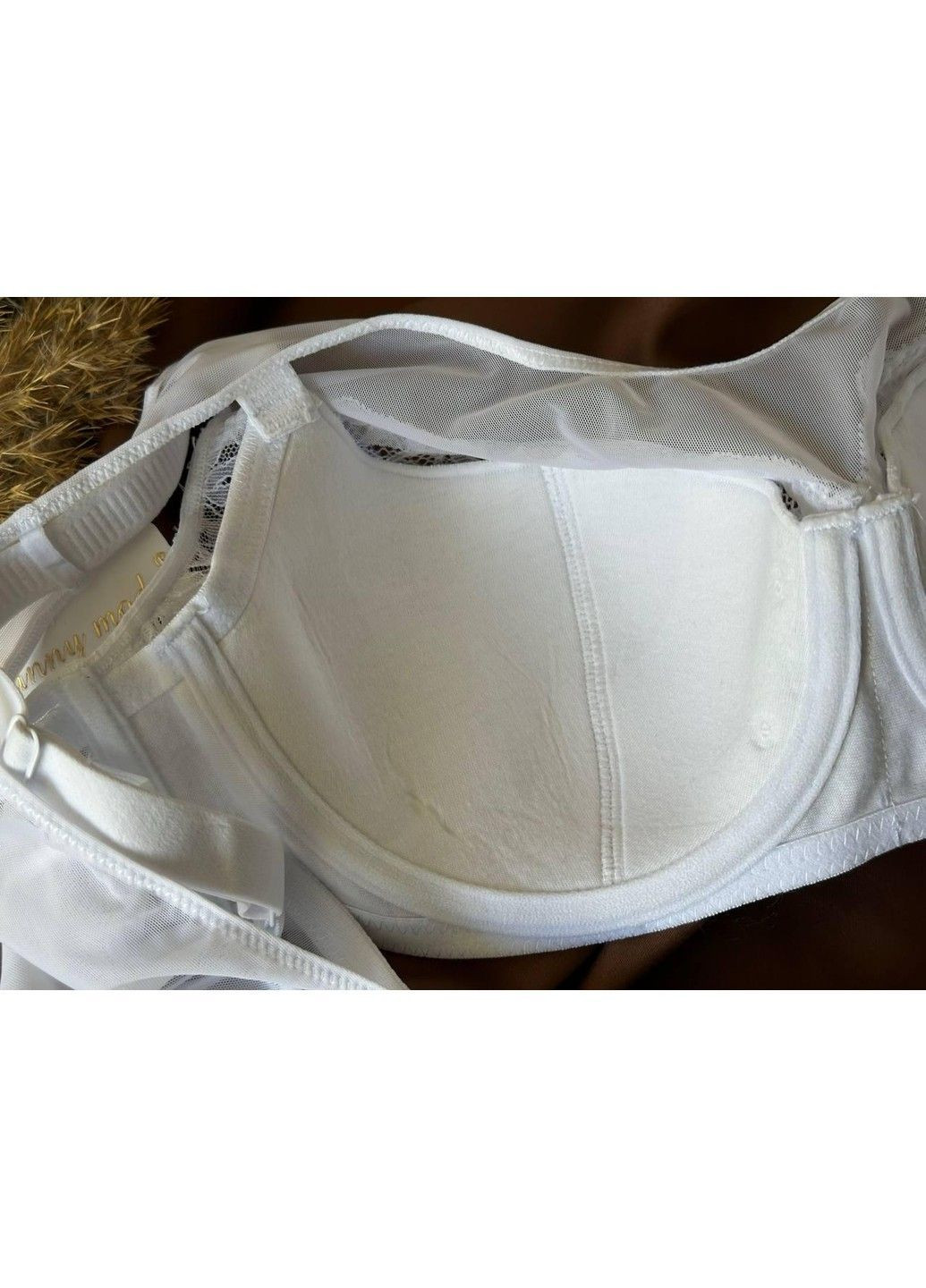 Белый бюстгальтер на косточках 1103 белый Lanny Mode