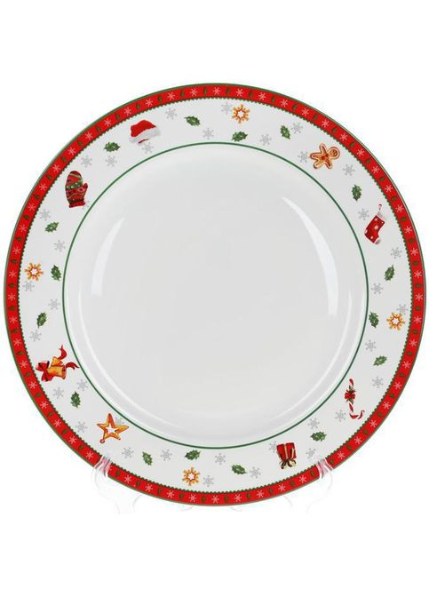 Тарілка обідня "З Різдвом" Ø26.7см, порцелянова Bona (330018274)