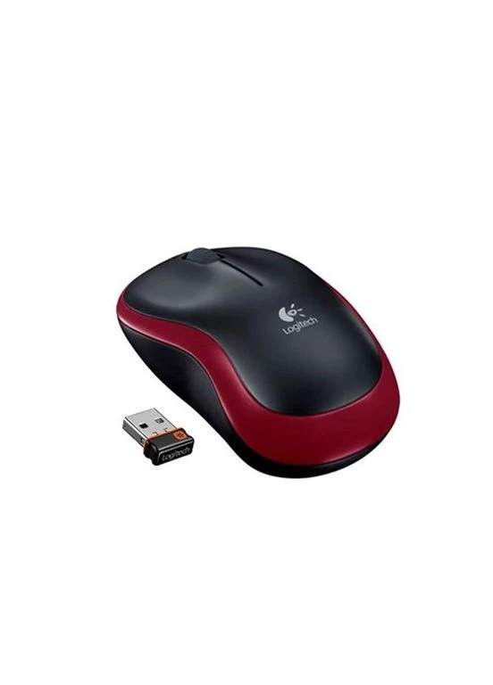 Мышь M185 Wireless (910-002240) Red USB Logitech (341278779)