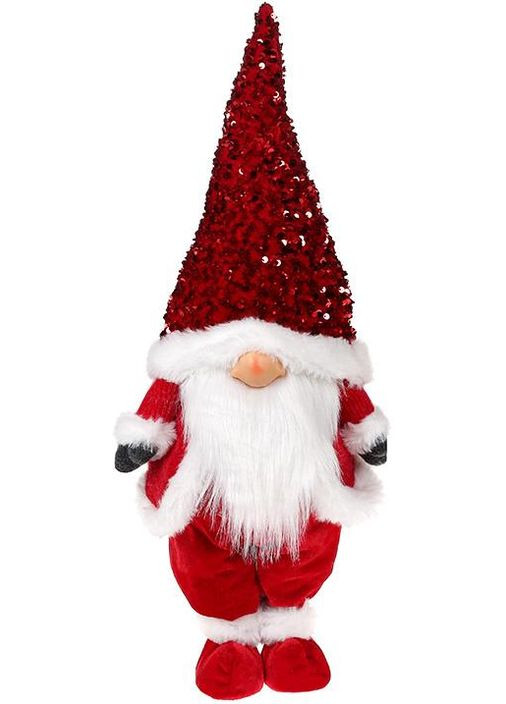 Мягкая игрушка Гном RedWhite в пайетках для детей и взрослых интерьерный декор игрушка для коллекционирования Bona (368987093)