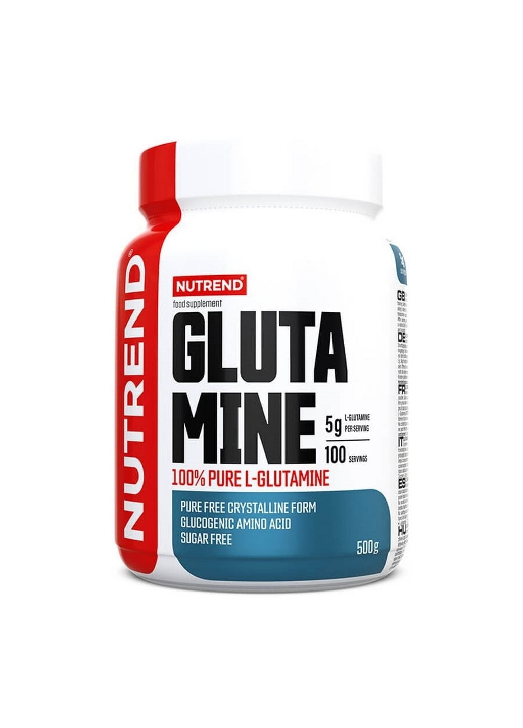 Амінокислота Glutamine, 500 грам Nutrend (293417764)