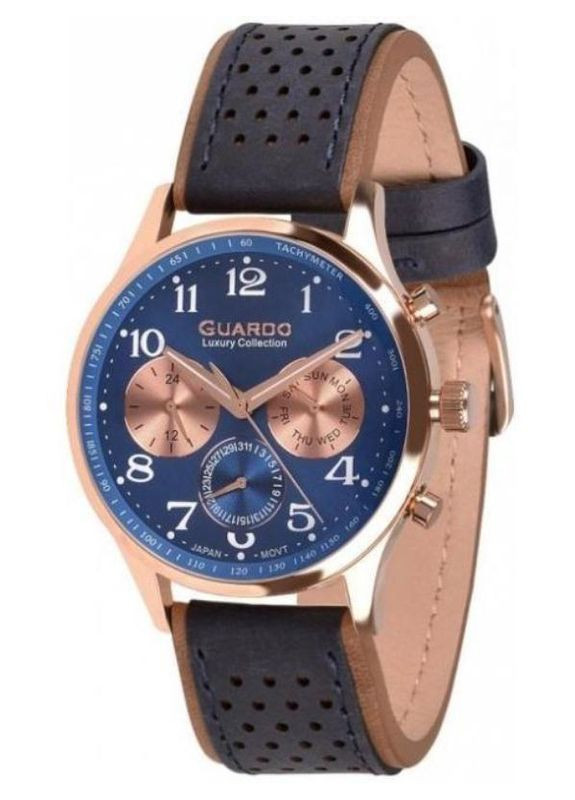 Чоловічі наручні годинники S01605 RgBlBl Guardo (330821953)