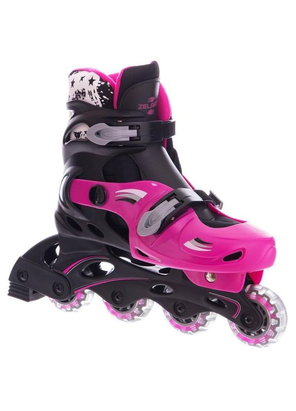 Роликовые коньки раздвижные детские Z-2920 S черный Zelart (311568994)