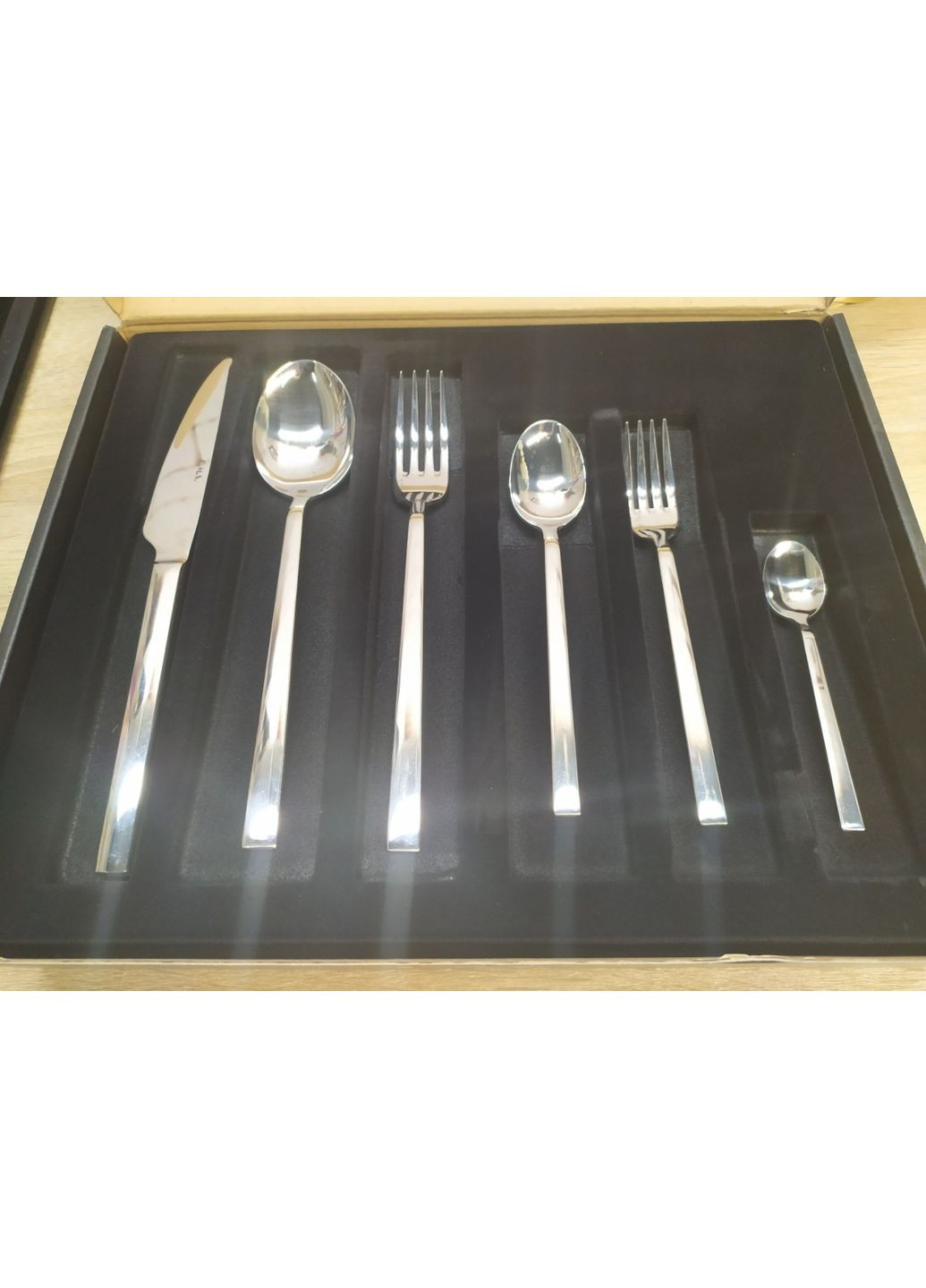 Набір столових приладів 4112-72 PCS ORCHİDEA 72 предмети сріблястий OMS (364495395)