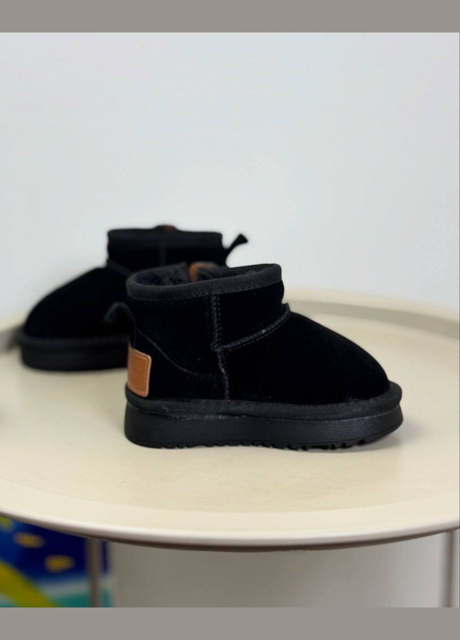 Уги дитячі чорні 1442 No Brand (313400702)