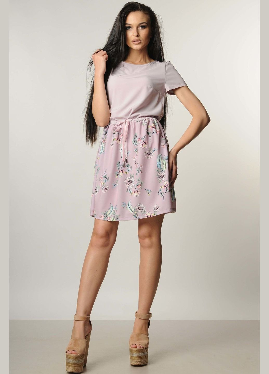 Лілова кежуал сукня ри мари еллі пл 10.2-53/18 RiMari