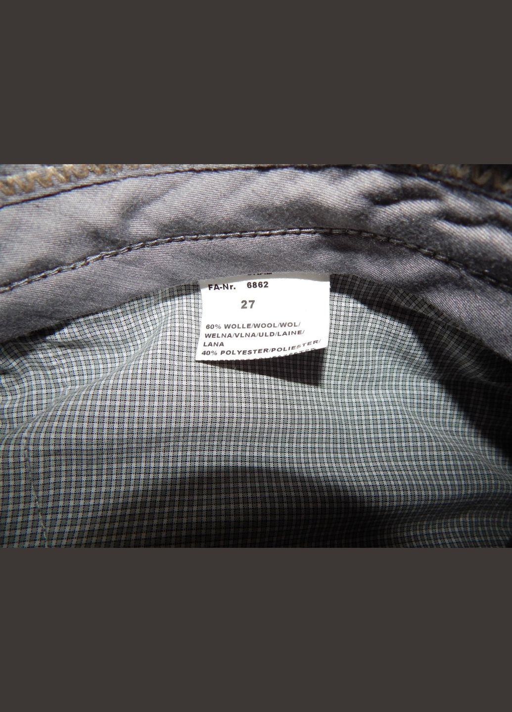 Серые повседневный демисезонные брюки No Brand