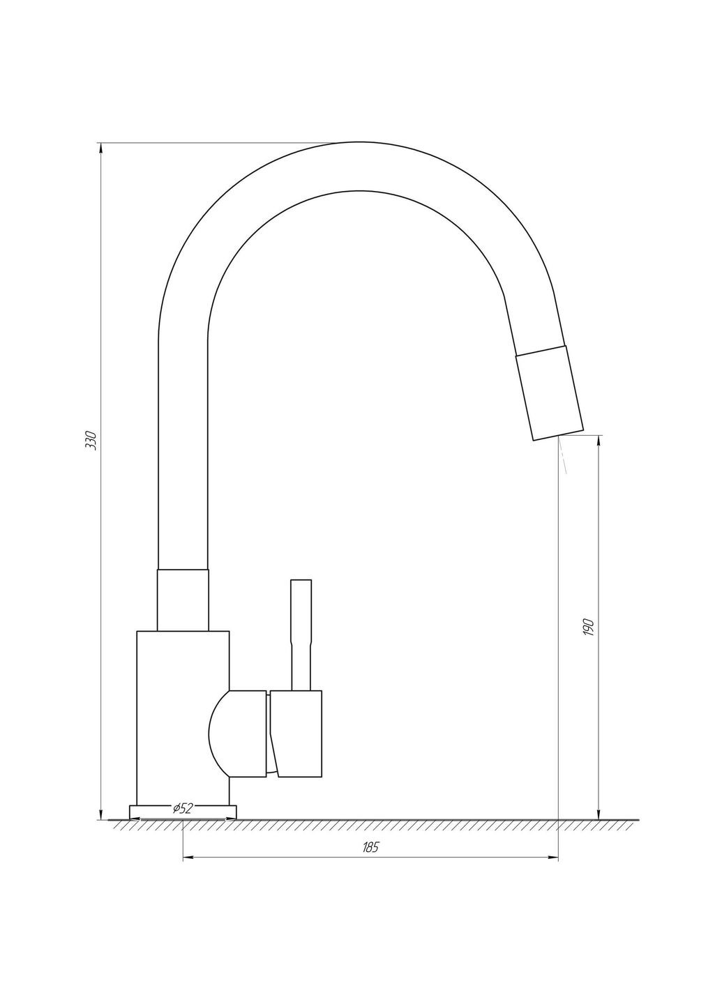 Смеситель для кухни ALPEN MS1203SG MixMIRA (299841649)
