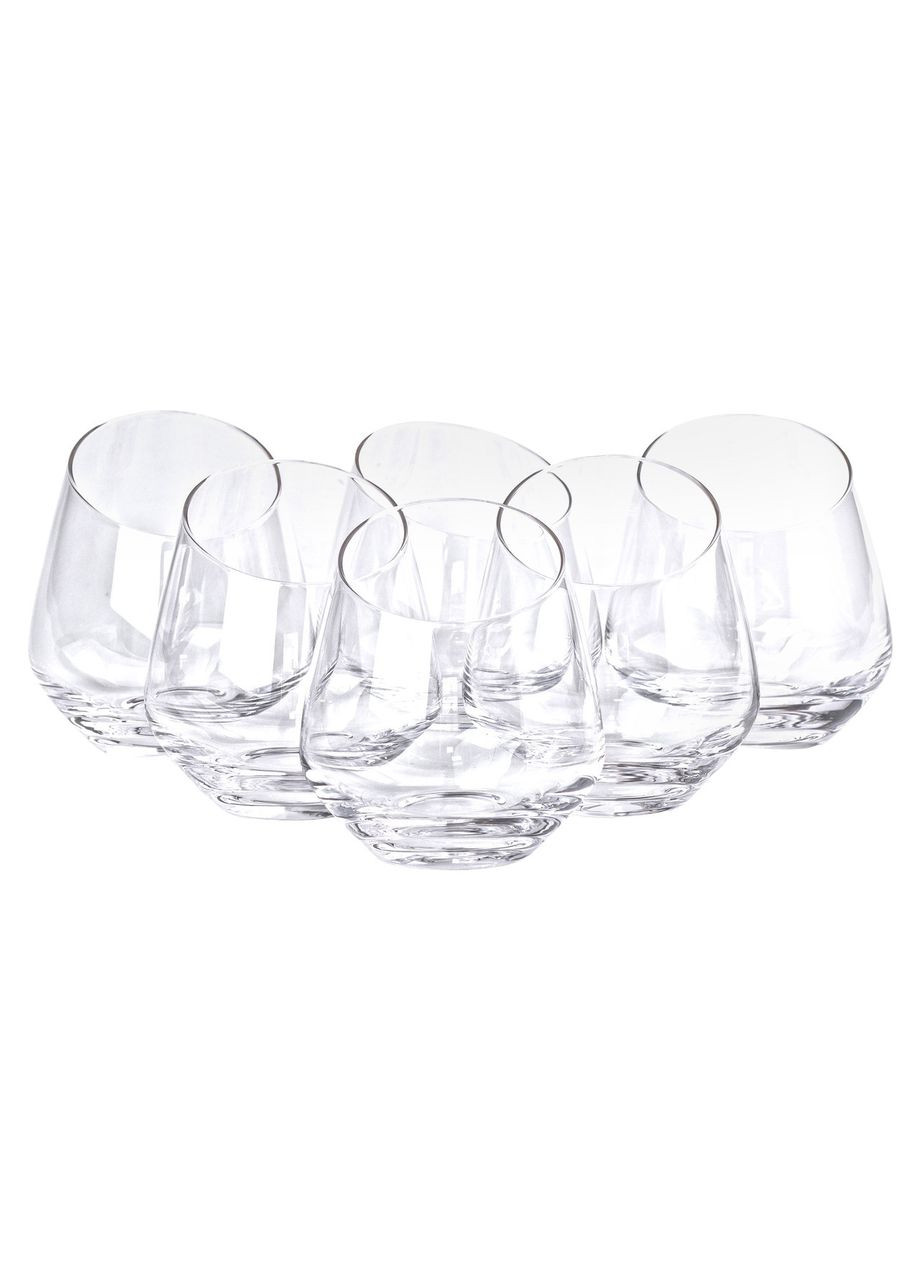 Набір із 6 склянок для віскі, 450 мл, товсте дно. Yiwu (367724086)
