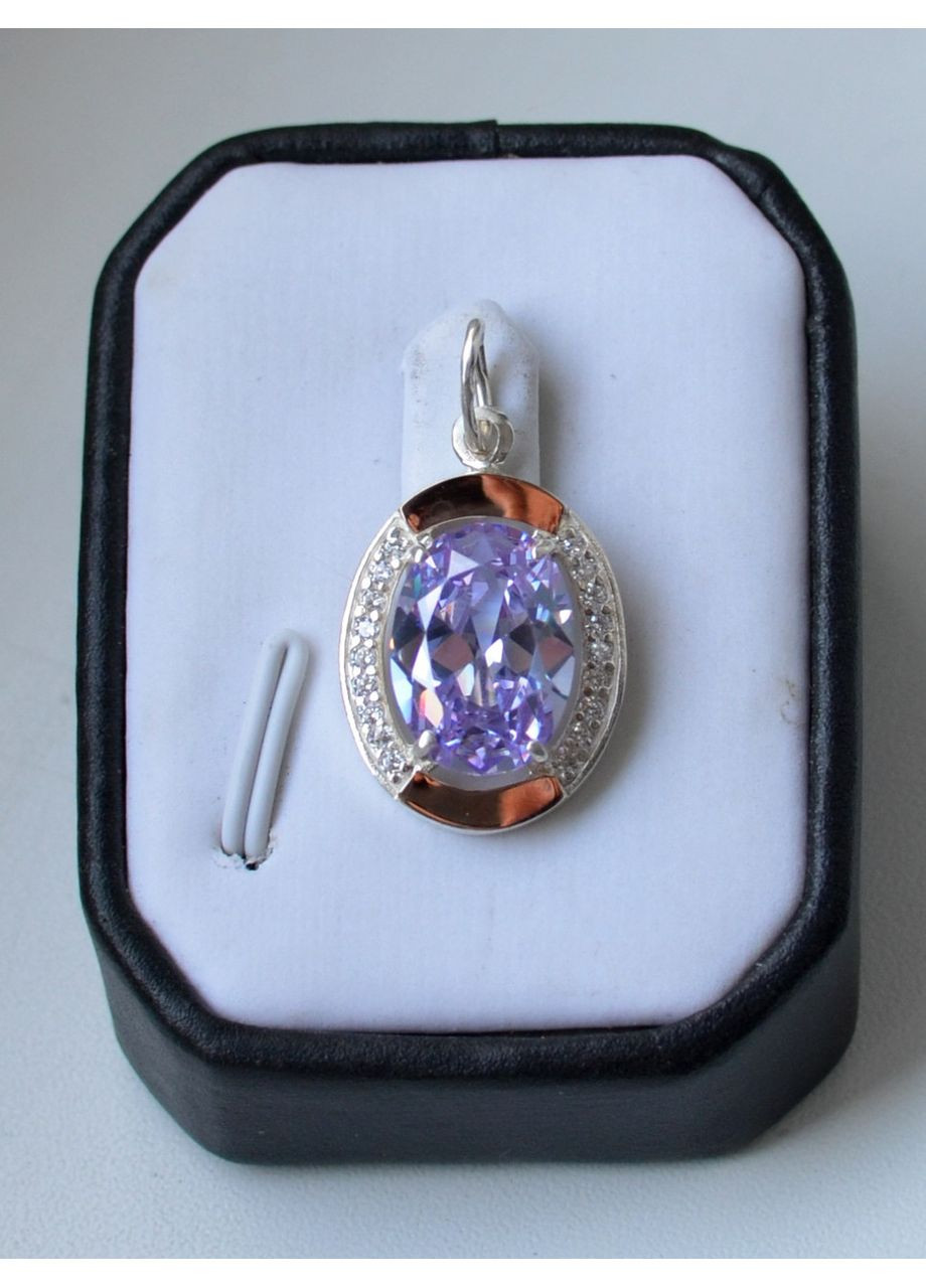 Серебряные серьги-подвески со вставками из золота. Silver Style (367111971)