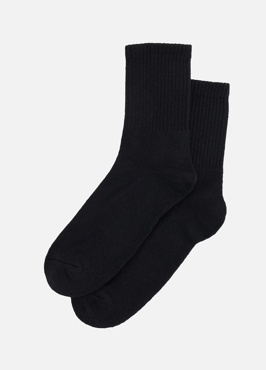 Чёрные мужские высокие носки цвет черный цб-00263510 Yuki (307363123)