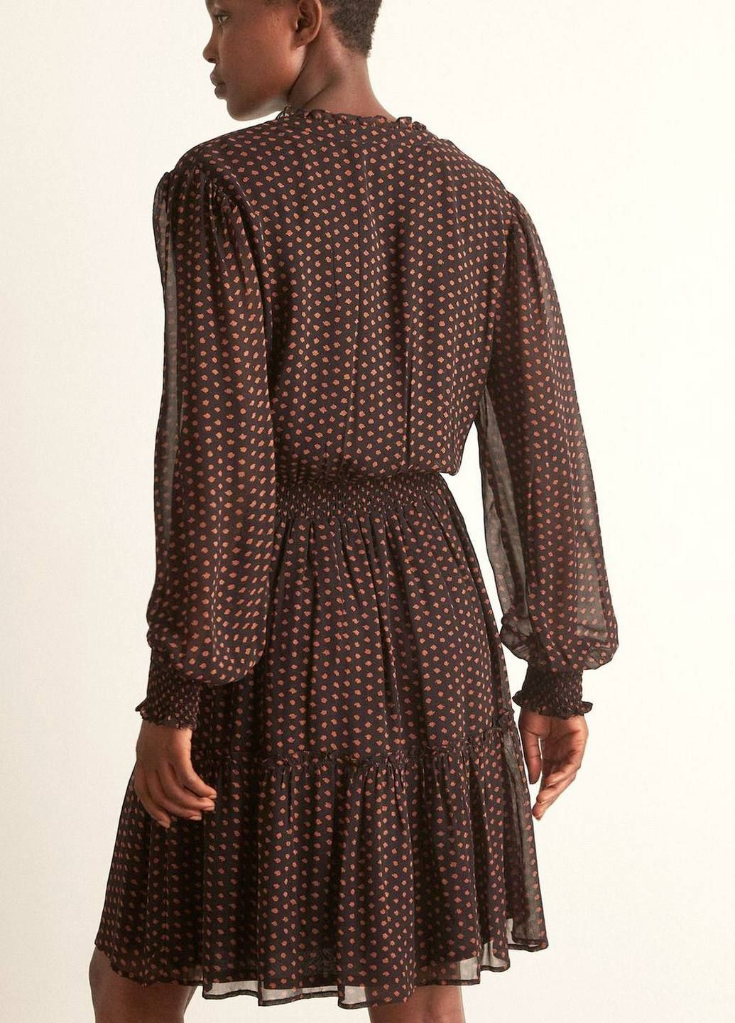 Комбінована сукня Maison 123 однотонна