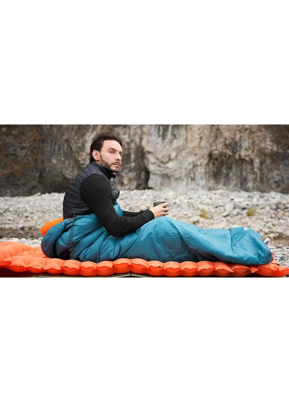 Спальный мешок Tigris 250 Peacockblue KingCamp (356504625)