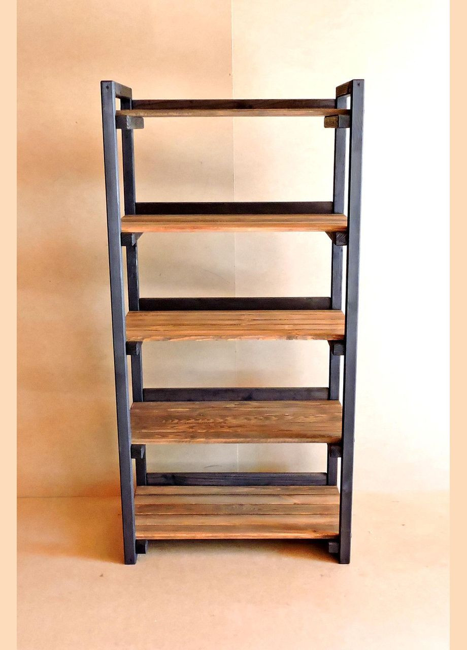 Етажерка розбірна з дерева Брістоль 5 капучино (МЕБ-000252) No Brand (327844583)