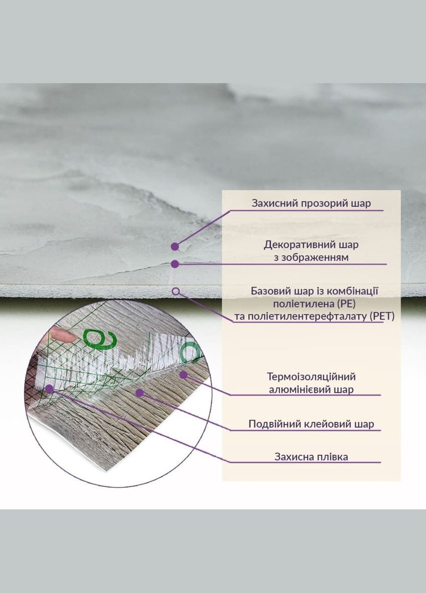 Самоклеюча стінова PET плитка у рулоні 600х3000х2мм SW-00001700 Sticker Wall (327088634)