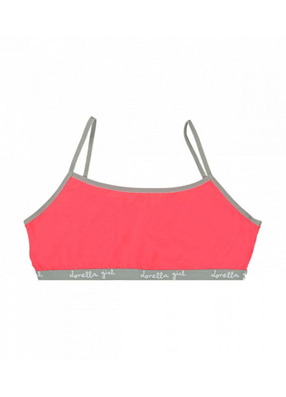 Червоний однотонний підлітковий топ Donella бавовна