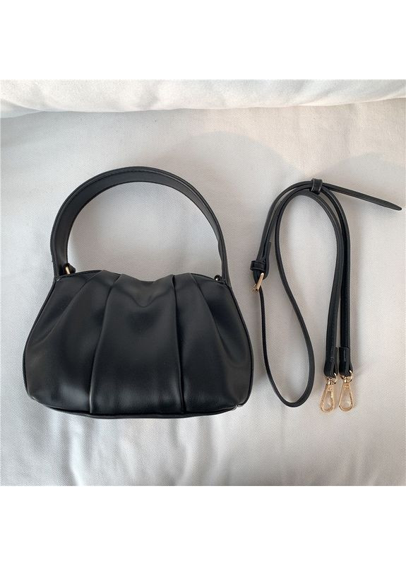 Стильна жіноча сумка хобо компактного розміру в блакитному кольорі No Brand (362588262)