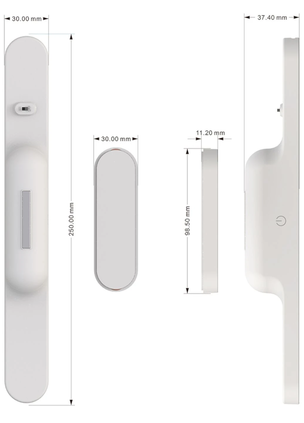 Настольная лампа на магните с аккумулятором, работа с батареей до 10 часов, USB, LED светильник на аккумуляторе Colorway Magnetic Multi-Functional (365833475)
