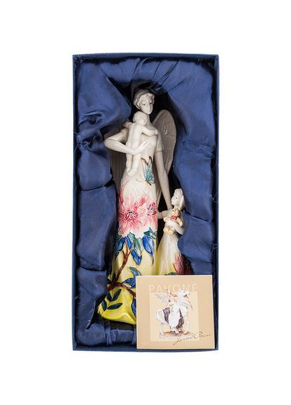 Статуэтка фарфоровая Ангел и дети 30 см 1107034 Pavone (346152824)