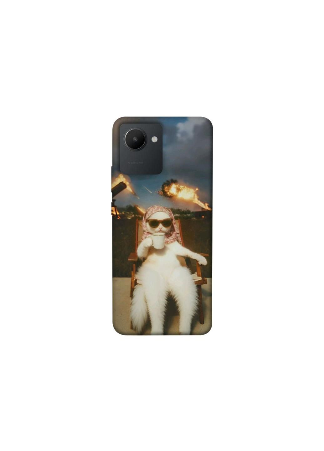 Чехол на Realme C30s Exploding Kittens ver.1 Frontalka (361328421)