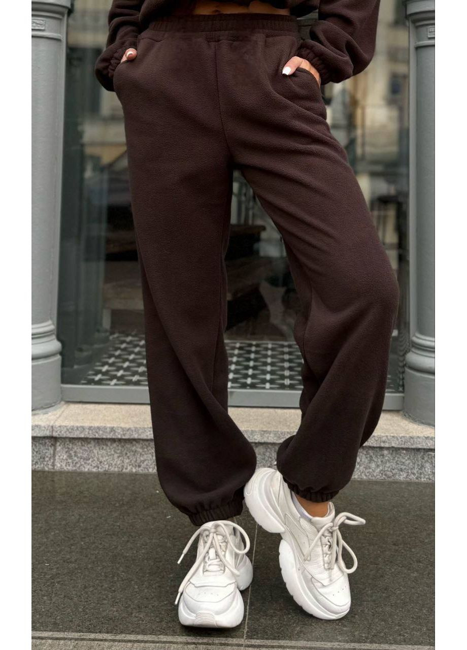 🪐Обʼємні штани з кишенями на двосторонньому флісі (заміри в описі)🪐 GD/GL Модний простір (364966075)