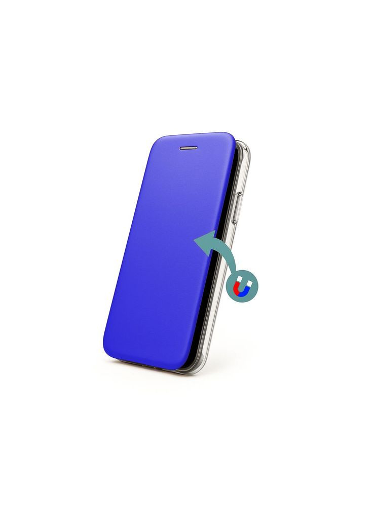 Чохол-книжка для C35 з підставкою на реалмі с35 синя gd1 Realme (366228749)