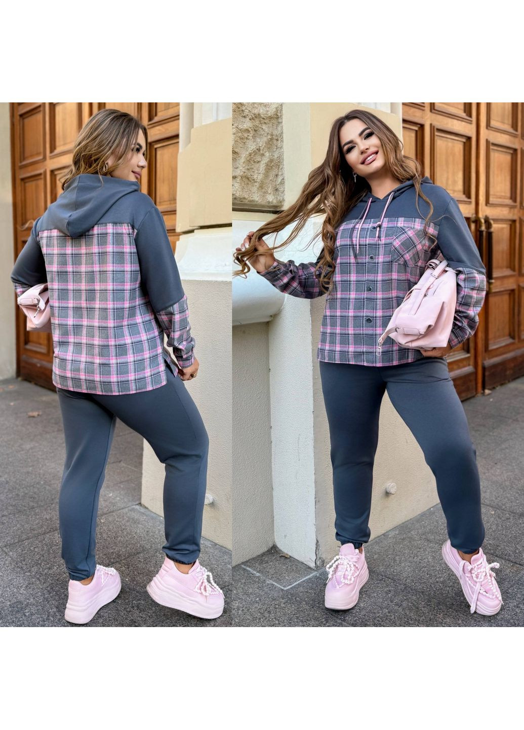 Женский костюм прогулочный больших размеров Style Point (357238057)