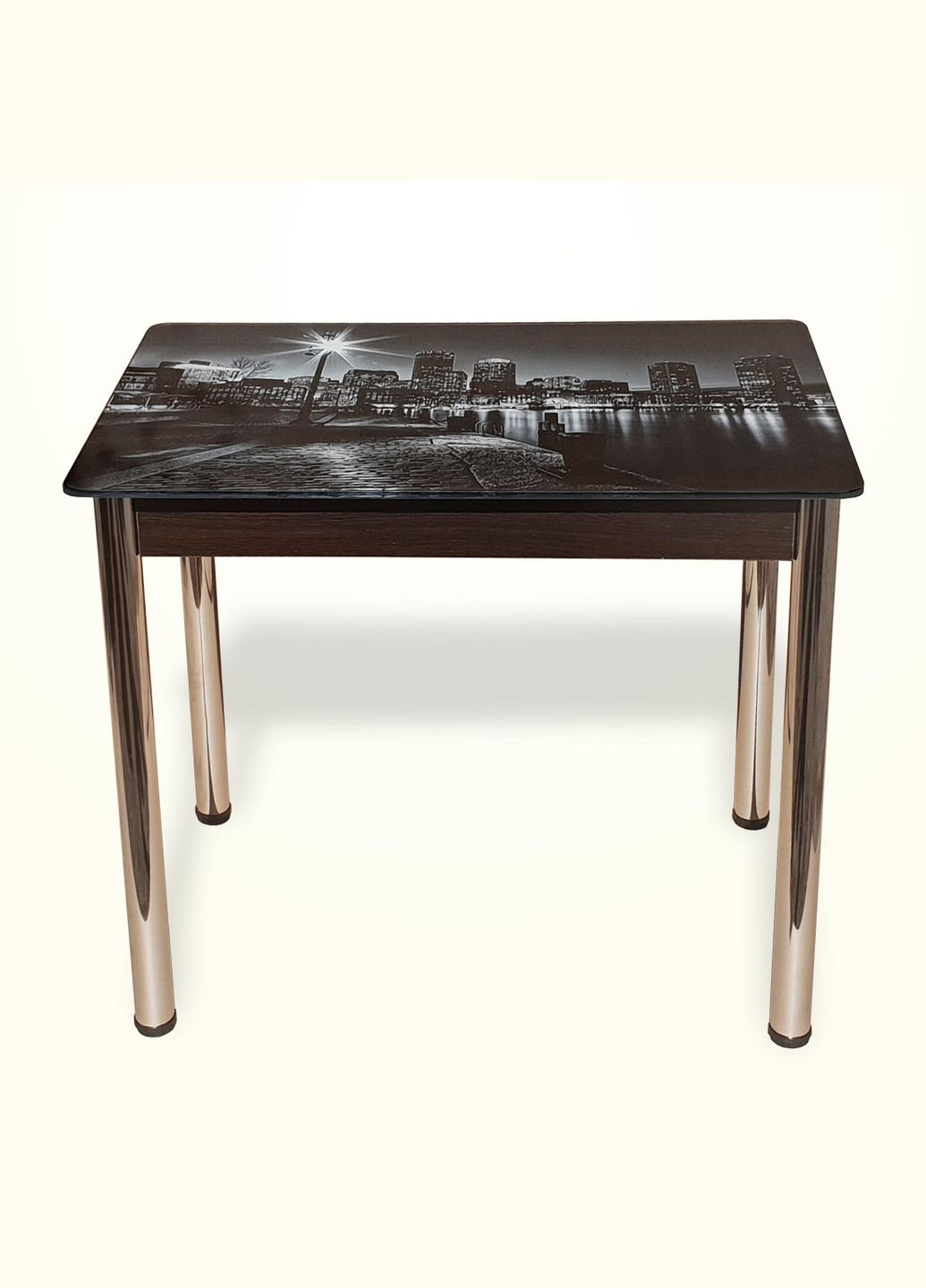 Обідній стіл Даллас венге/скло УФ 04 123 Fusion Furniture (341525579)