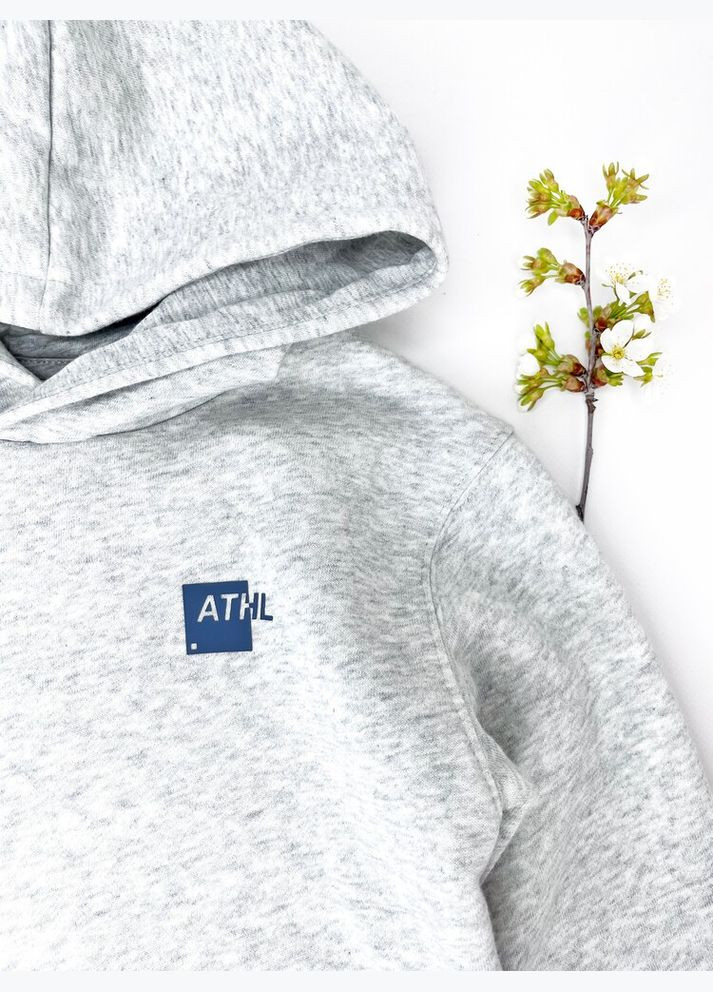 Худі 116 см сірий артикул Л1082 H&M (329033982)