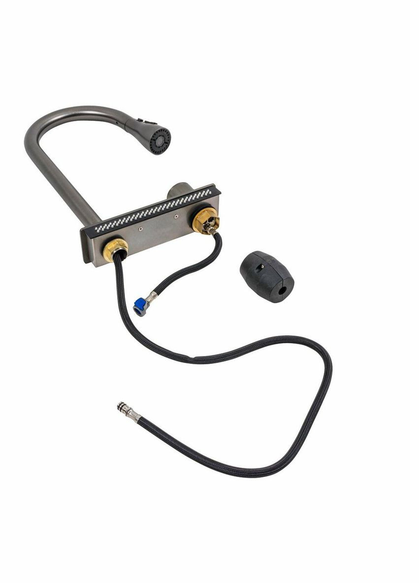 FC-WF2 комплект змішувачів під мийку водоспад Platinum (PVD ) Valeso (342071508)