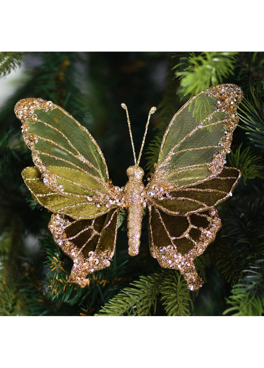 Игрушка на елку Бабочка 974963 15 см Yes (369339305)