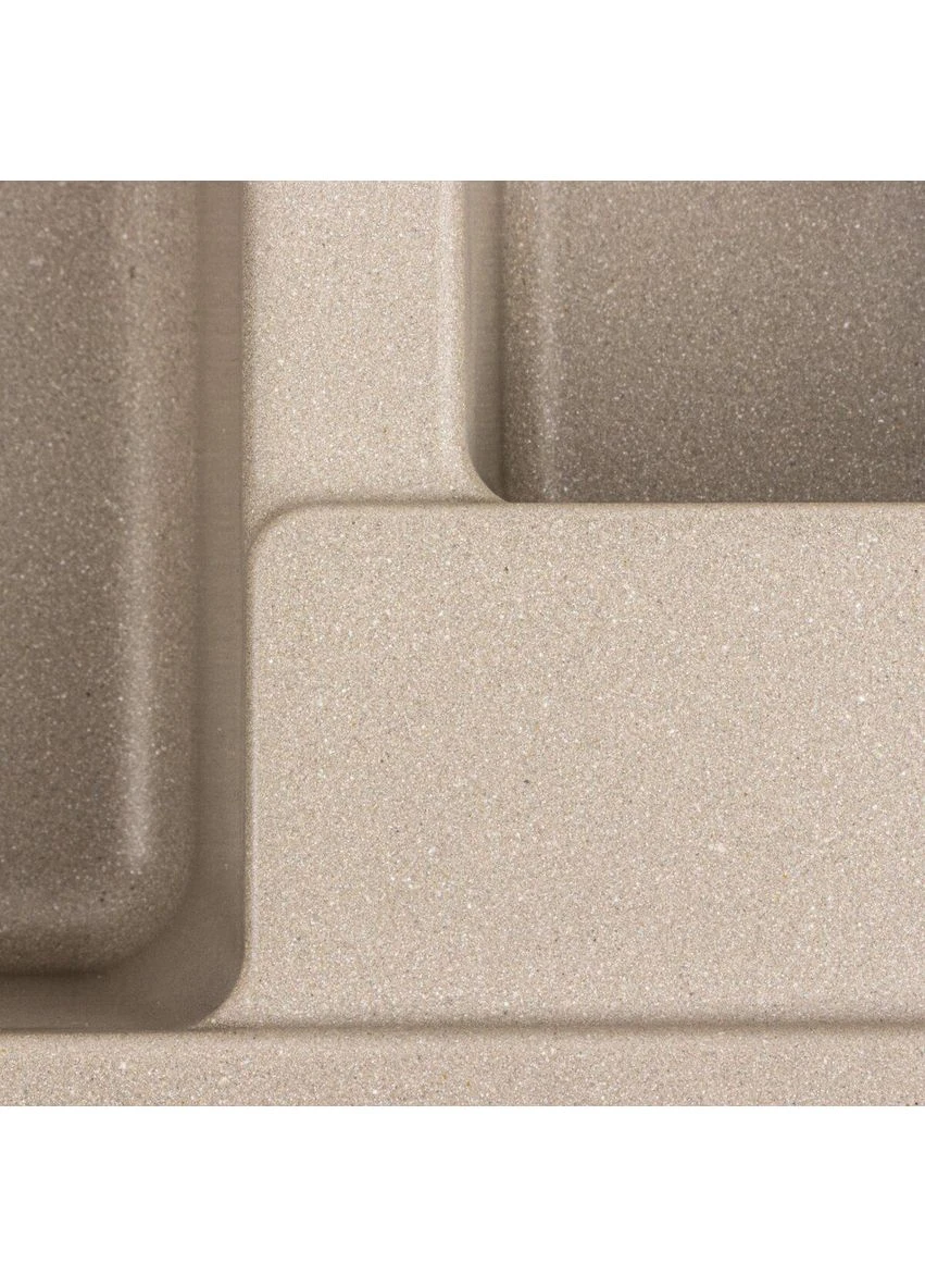Гранітна мийка для кухні 7850W TOSKANA матовий Титан Platinum (342071590)
