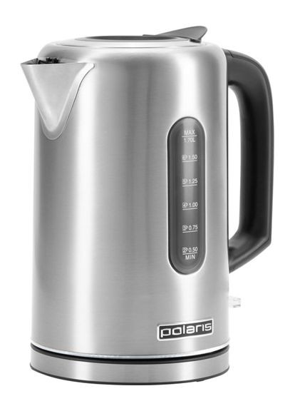 Електрочайник Water Way Pro PWK 17101CA 1.7 л сріблястий Polaris (364835824)