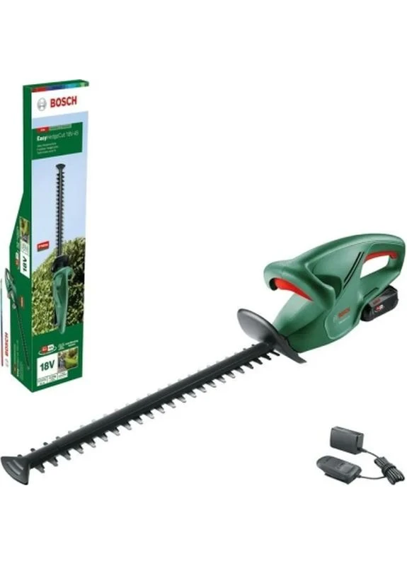 Кусторез аккумуляторный EasyHedgeCut EasyHedgeCut 18-45 18V, 2Ah, лезвие 45см, шаг реза 15мм (0.600.849.H02) Bosch (399621355)