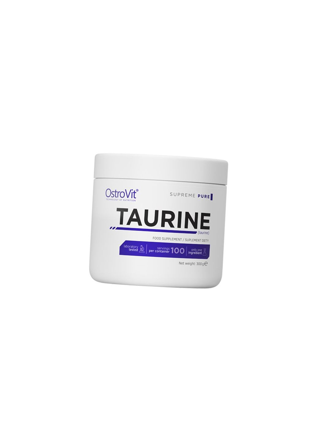 Таурін в порошку, Pure Taurine,, 300г (27250003) Ostrovit (293256980)