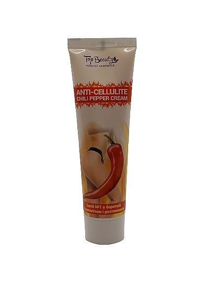 Ліфтинг-крем антицелюлітний з перцем чилі Anti-Cellulite Cream 100ml (1199582-136156) Top Beauty (368612225)