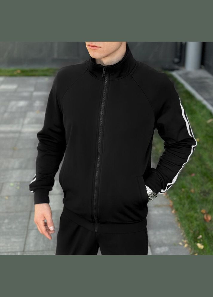 Чоловічий костюм демісезонний чорний No Brand (342120285)