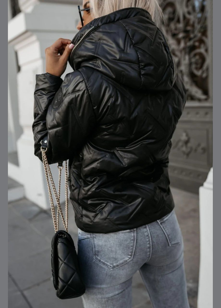 Чорна курточка демисезона No Brand