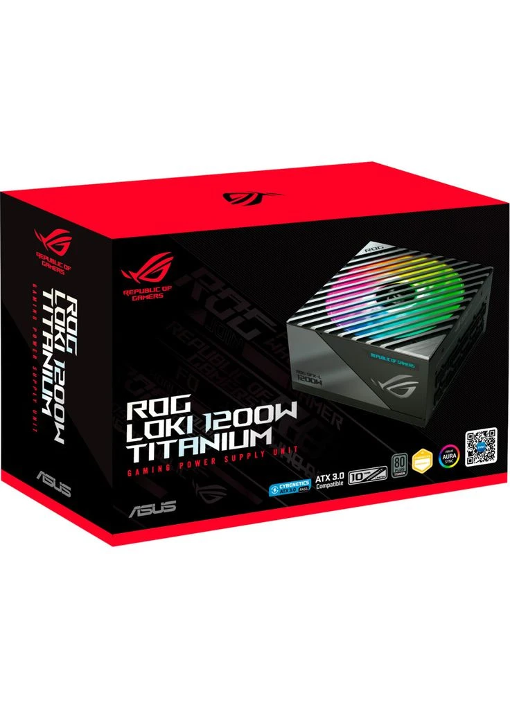 Блок живлення 1200W ROG-LOKI-1200T-SFX-L-GAMING PCIE5 (90YE00N0-B0NA00) Asus (378555009)