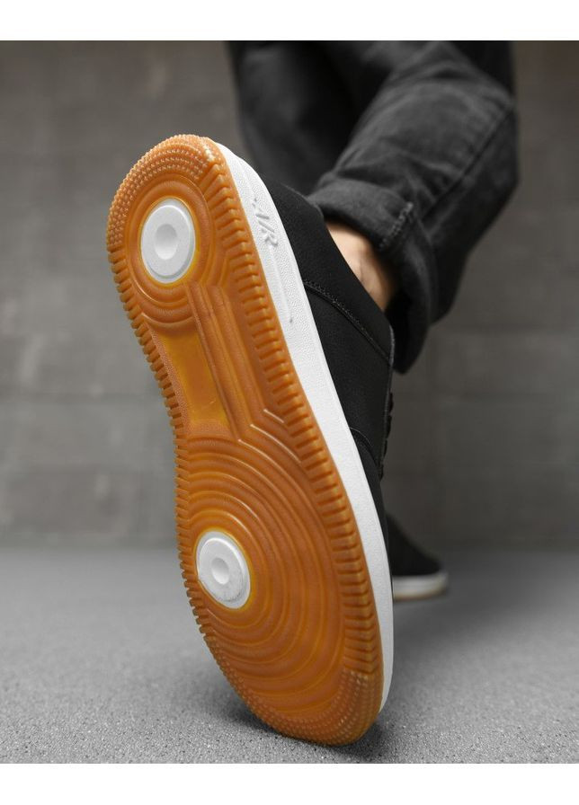 Чорно-білі Осінні чоловічі кросівки нв 710-19 black No Brand