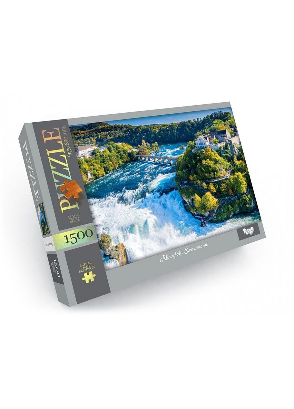 Пазли C1500-04-01-10, 1500 елементів Водоспад Danko Toys (307838311)