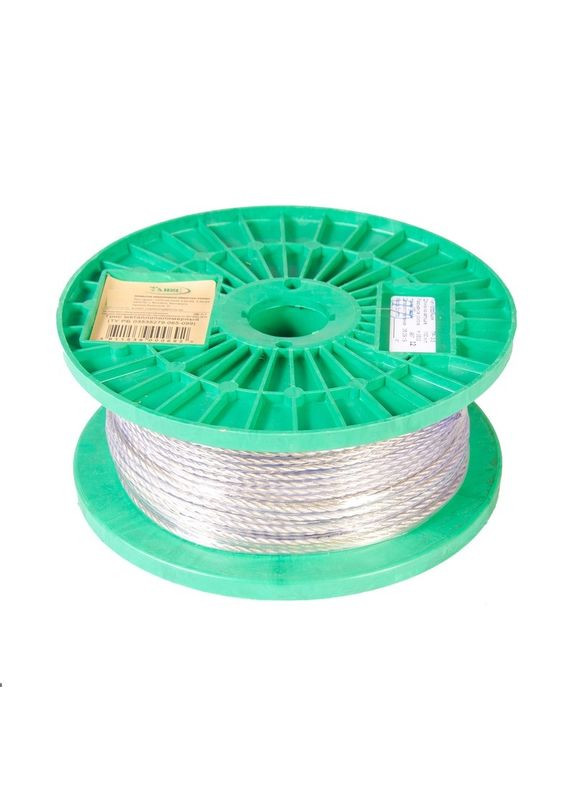 Трос в оплетке"". Ø3.5 мм, 100 м (92-0401) Господар (340909597)