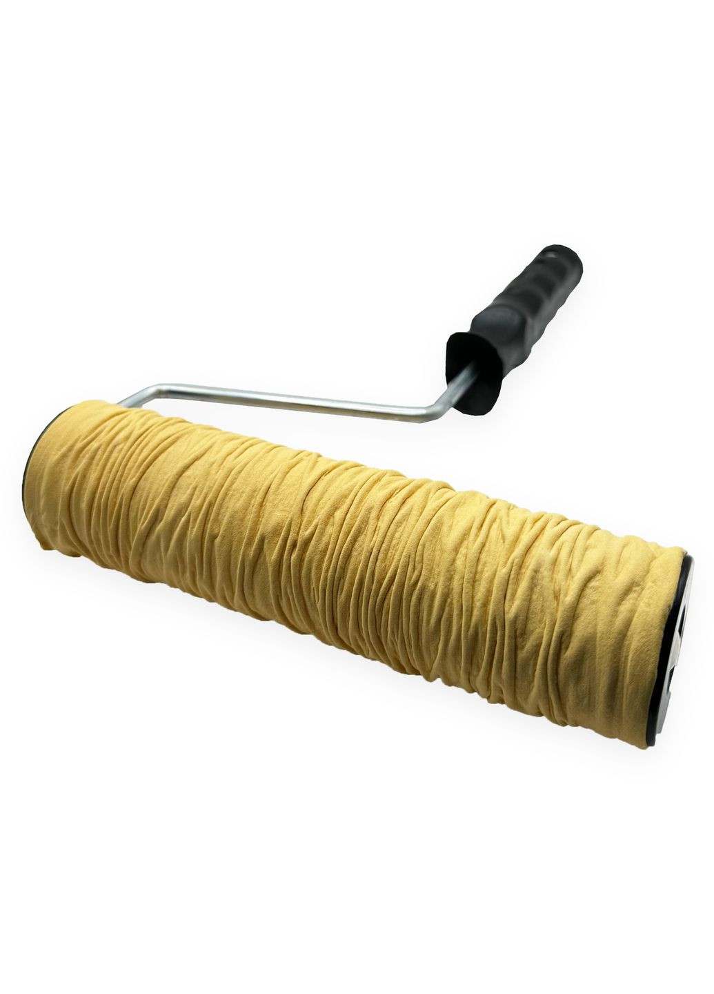Валик з ручкою d8мм структурний шкіряний жовтий 200мм Olejnik (339669148)
