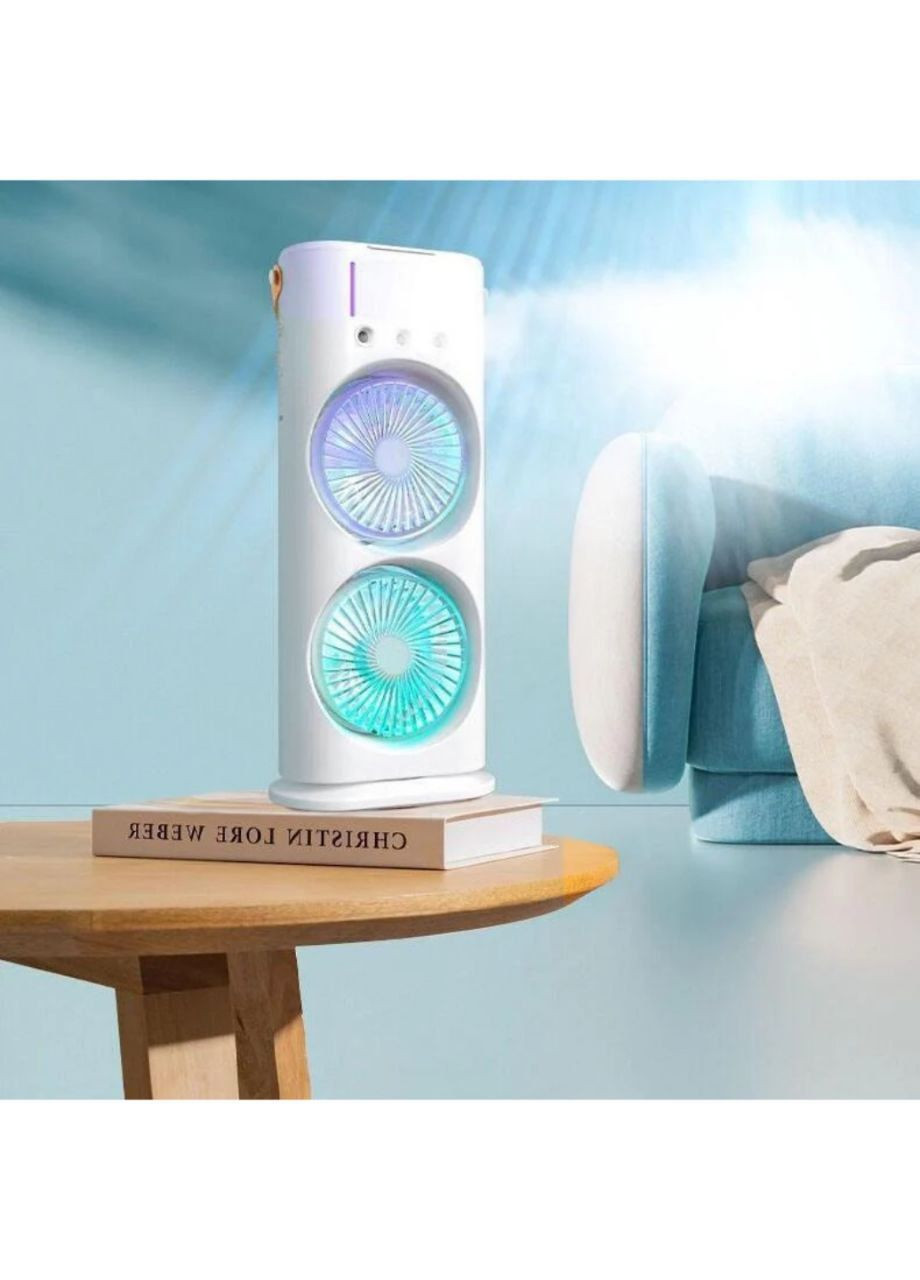 Настільний вентилятор з охолодженням Double-ended Spray Fan No Brand (299317229)