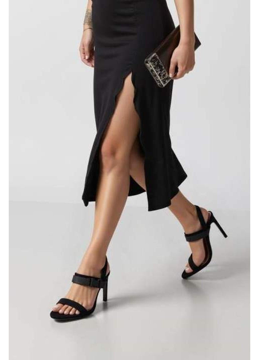 Босоніжки жіночі чорні Kamengsi (334330302)