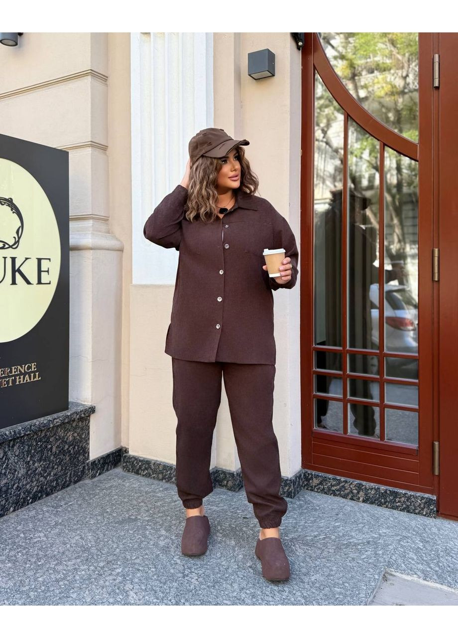 Костюм из микровельвета новинка (размерная сетка в описании) GD/GL Модний простір (364966594)