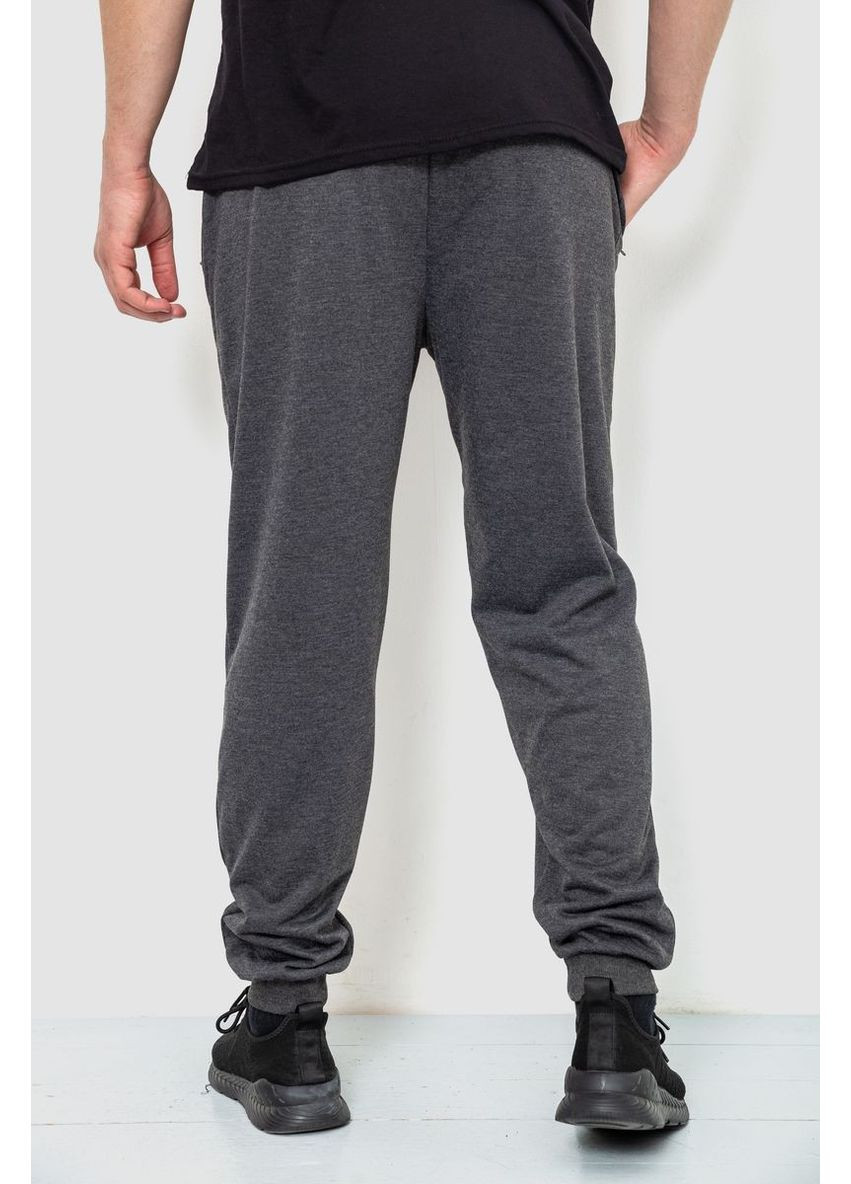 Спорт штани чоловічі двонитка, колір темно-сірий, 244R41298 Ager (331650833)