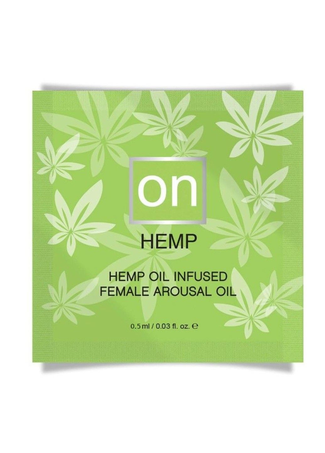 Пробник збудливого масла - ON for Her Hemp Пройняті Arousal Oil (0,5 мл) Sensuva (298748318)