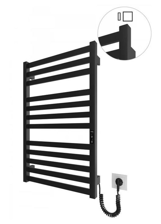 Электрический полотенцесушитель HF Oxford 770х530 TR K мат Mario (318681201)