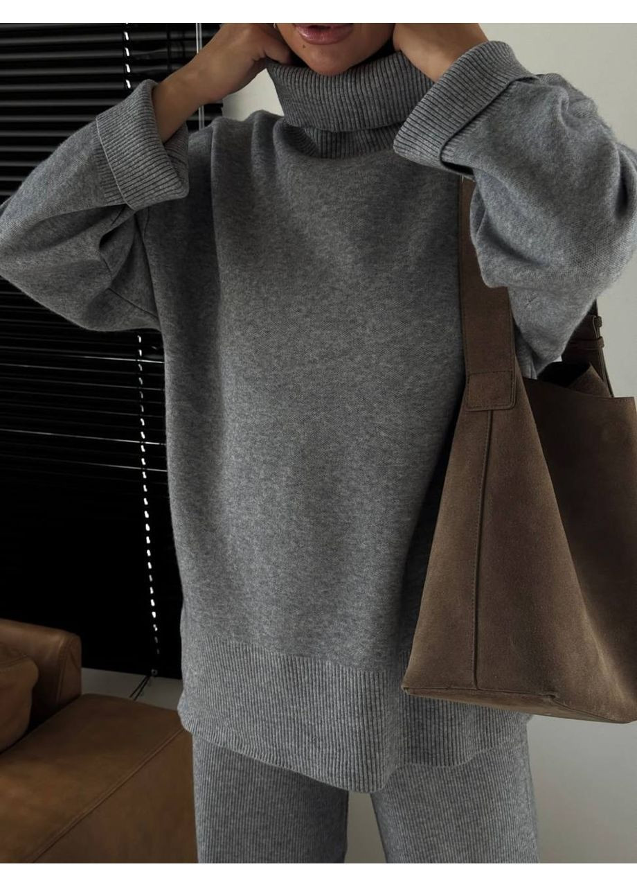 Жіночий костюм із двосторонньої ангори No Brand (364959120)